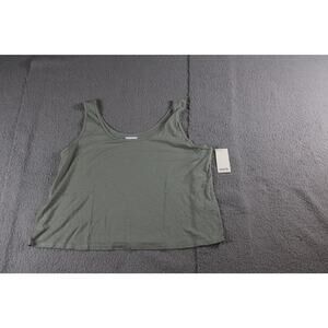 New Mate the Label Tank Top 3x Sage Green Tencel Sleep Tank Organic
